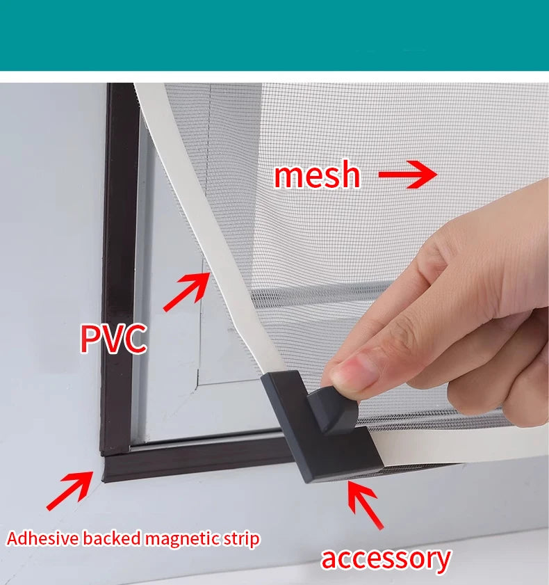 Magnetische raamhor